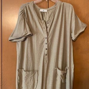 Olive colored Jumpsuit